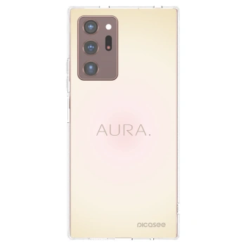 Picasee silikonový průhledný obal pro Samsung Galaxy Note 20 Ultra - Aura