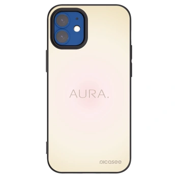 Picasee silikonový černý obal pro Apple iPhone 12 mini - Aura