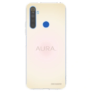 Picasee silikonový průhledný obal pro Realme 5 - Aura