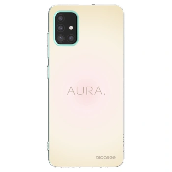 Picasee silikonový průhledný obal pro Samsung Galaxy M31s - Aura
