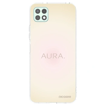 Picasee silikonový průhledný obal pro Samsung Galaxy A22 A226B 5G - Aura