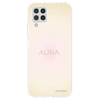 Picasee silikonový průhledný obal pro Samsung Galaxy A22 A225F 4G - Aura