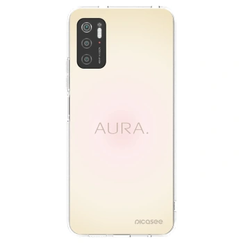 Picasee silikonový průhledný obal pro Xiaomi Poco M3 Pro 5G - Aura