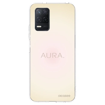 Picasee silikonový průhledný obal pro Realme 8 5G - Aura