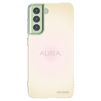 Picasee silikonový průhledný obal pro Samsung Galaxy S21 FE 5G - Aura