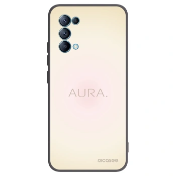 Picasee silikonový černý obal pro OPPO Reno 5 5G - Aura