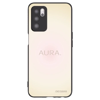 Picasee silikonový černý obal pro OPPO A16s - Aura
