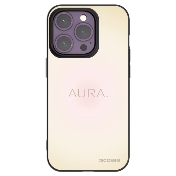 Picasee silikonový černý obal pro Apple iPhone 14 Pro - Aura
