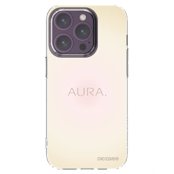 Picasee silikonový průhledný obal pro Apple iPhone 14 Pro - Aura