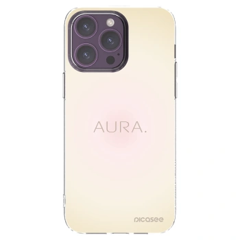 Picasee silikonový průhledný obal pro Apple iPhone 14 Pro Max - Aura
