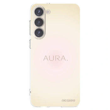 Picasee silikonový průhledný obal pro Samsung Galaxy S23+ 5G - Aura