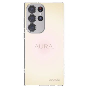 Picasee silikonový průhledný obal pro Samsung Galaxy S23 Ultra 5G - Aura
