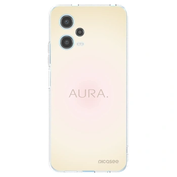 Picasee silikonový průhledný obal pro Xiaomi Redmi Note 12 5G - Aura