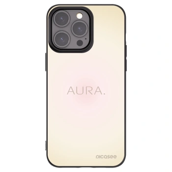 Picasee silikonový černý obal pro Apple iPhone 15 Pro Max - Aura