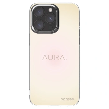 Picasee silikonový průhledný obal pro Apple iPhone 15 Pro Max - Aura