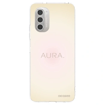 Picasee silikonový průhledný obal pro Motorola Moto G51 - Aura