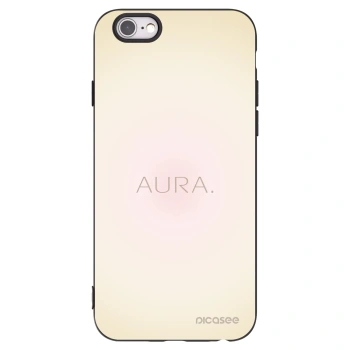 Picasee silikonový černý obal pro Apple iPhone 6/6S - Aura