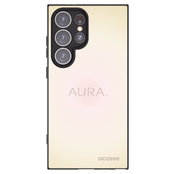 Picasee silikonový černý obal pro Samsung Galaxy S24 Ultra S928B 5G - Aura