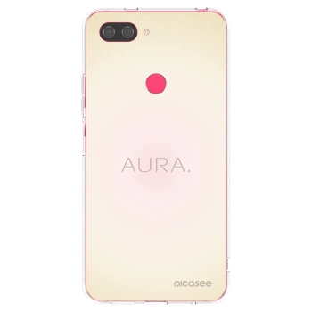 Picasee silikonový průhledný obal pro Xiaomi Mi 8 Lite - Aura