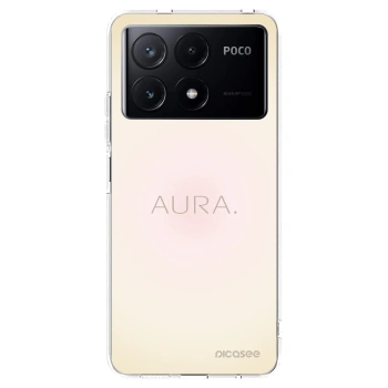 Picasee silikonový průhledný obal pro Xiaomi Poco X6 Pro - Aura