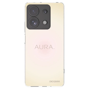 Picasee silikonový průhledný obal pro Xiaomi Redmi Note 13 Pro 4G - Aura