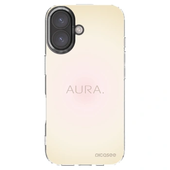 Picasee silikonový průhledný obal pro Apple iPhone 16 - Aura