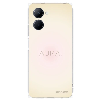 Picasee silikonový průhledný obal pro Realme C33 (2023) - Aura