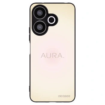 Picasee silikonový černý obal pro Xiaomi Redmi 13 4G - Aura