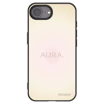 Picasee silikonový černý obal pro Apple iPhone 16e - Aura