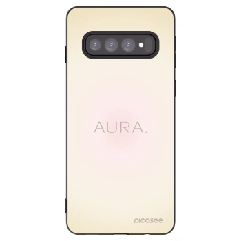 Picasee silikonový černý obal pro Samsung Galaxy S10 G973 - Aura
