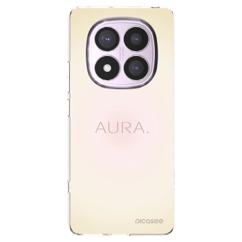 Picasee silikonový průhledný obal pro Xiaomi Redmi Note 14 Pro 5G - Aura
