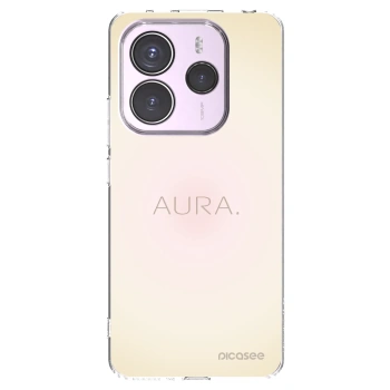 Picasee silikonový průhledný obal pro Xiaomi Redmi Note 14 5G - Aura