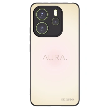 Picasee silikonový černý obal pro Xiaomi Redmi Note 14 4G - Aura