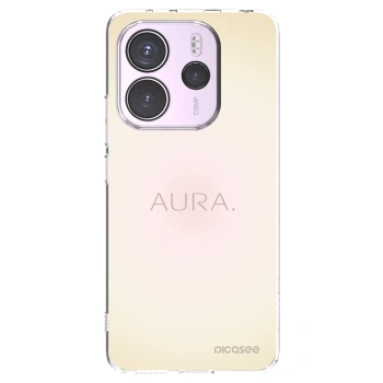 Picasee silikonový průhledný obal pro Xiaomi Redmi Note 14 4G - Aura