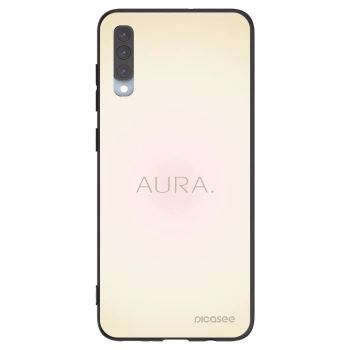 Picasee silikonový černý obal pro Samsung Galaxy A70 A705F - Aura