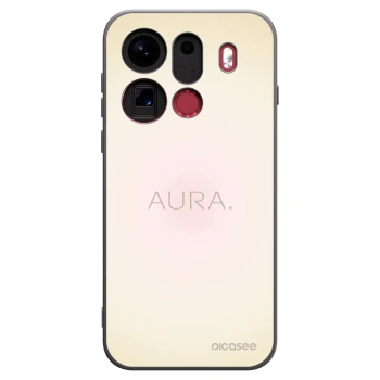Picasee silikonový černý obal pro OPPO Find X9 Pro - Aura