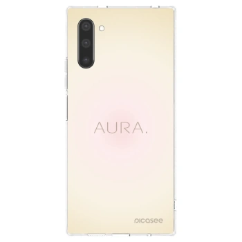 Picasee silikonový průhledný obal pro Samsung Galaxy Note 10 N970F - Aura