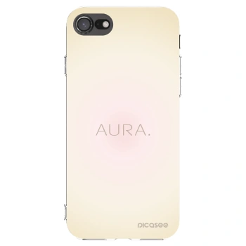 Picasee silikonový průhledný obal pro Apple iPhone 8 - Aura
