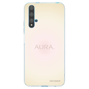 Picasee silikonový průhledný obal pro Huawei Nova 5T - Aura