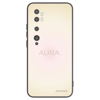 Picasee silikonový černý obal pro Xiaomi Mi Note 10 (Pro) - Aura