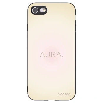 Picasee silikonový černý obal pro Apple iPhone SE 2020 - Aura