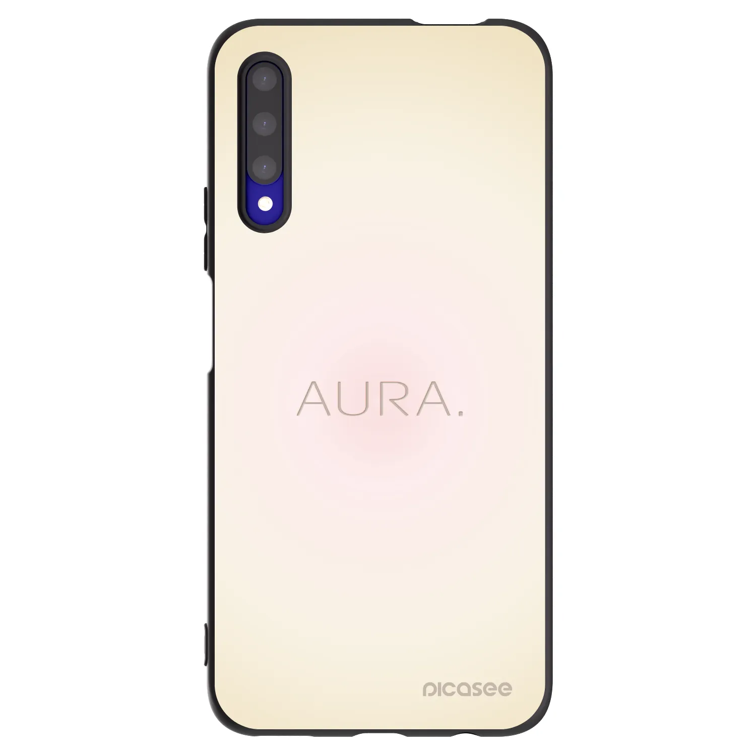 Picasee silikonový černý obal pro Honor 9X Pro - Aura