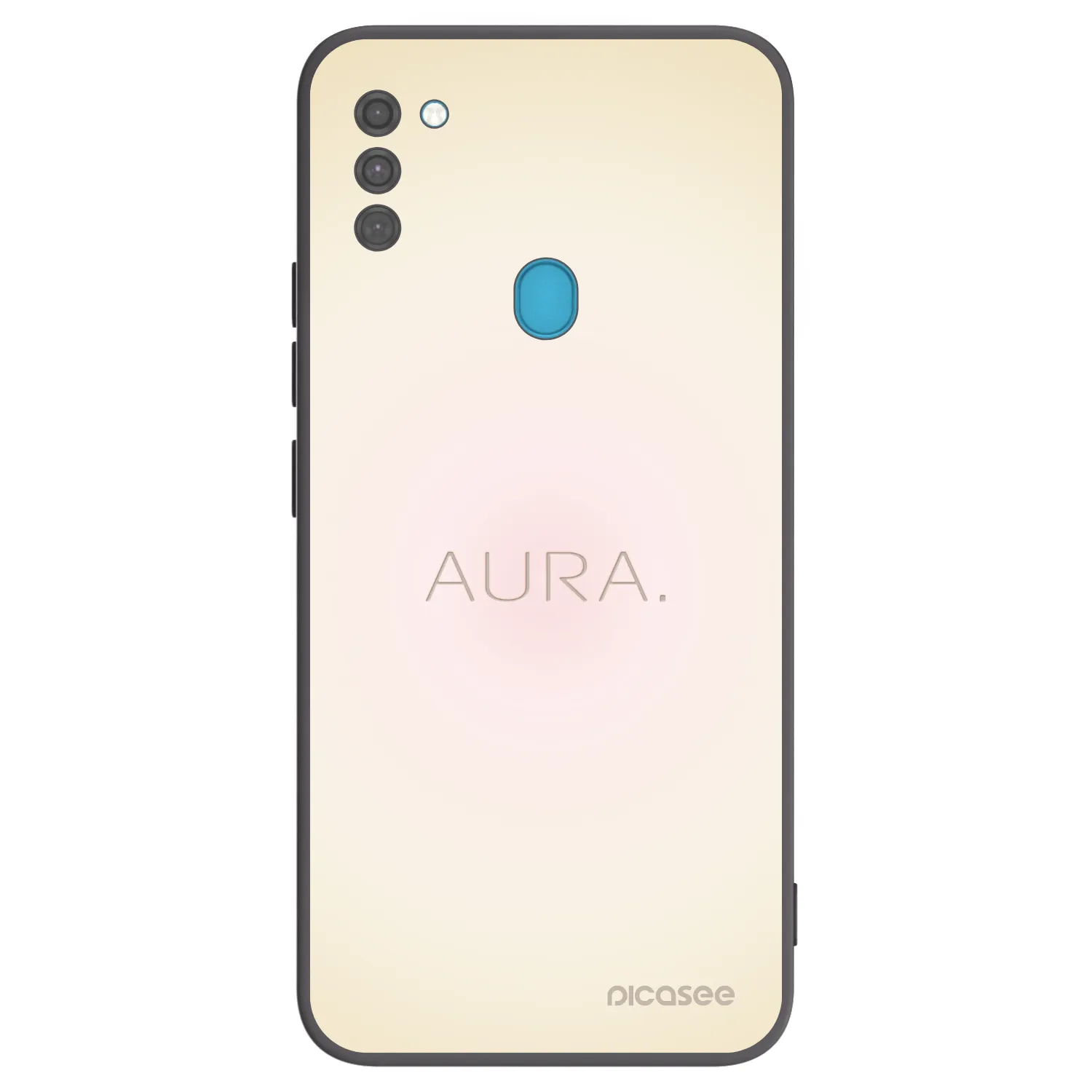 Picasee silikonový černý obal pro Samsung Galaxy M11 - Aura