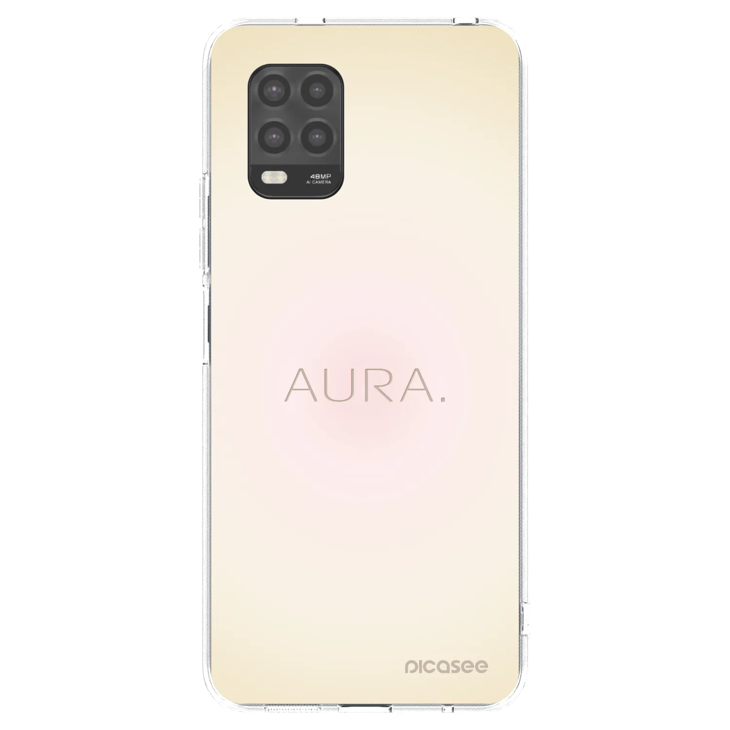 Picasee silikonový průhledný obal pro Xiaomi Mi 10 Lite - Aura