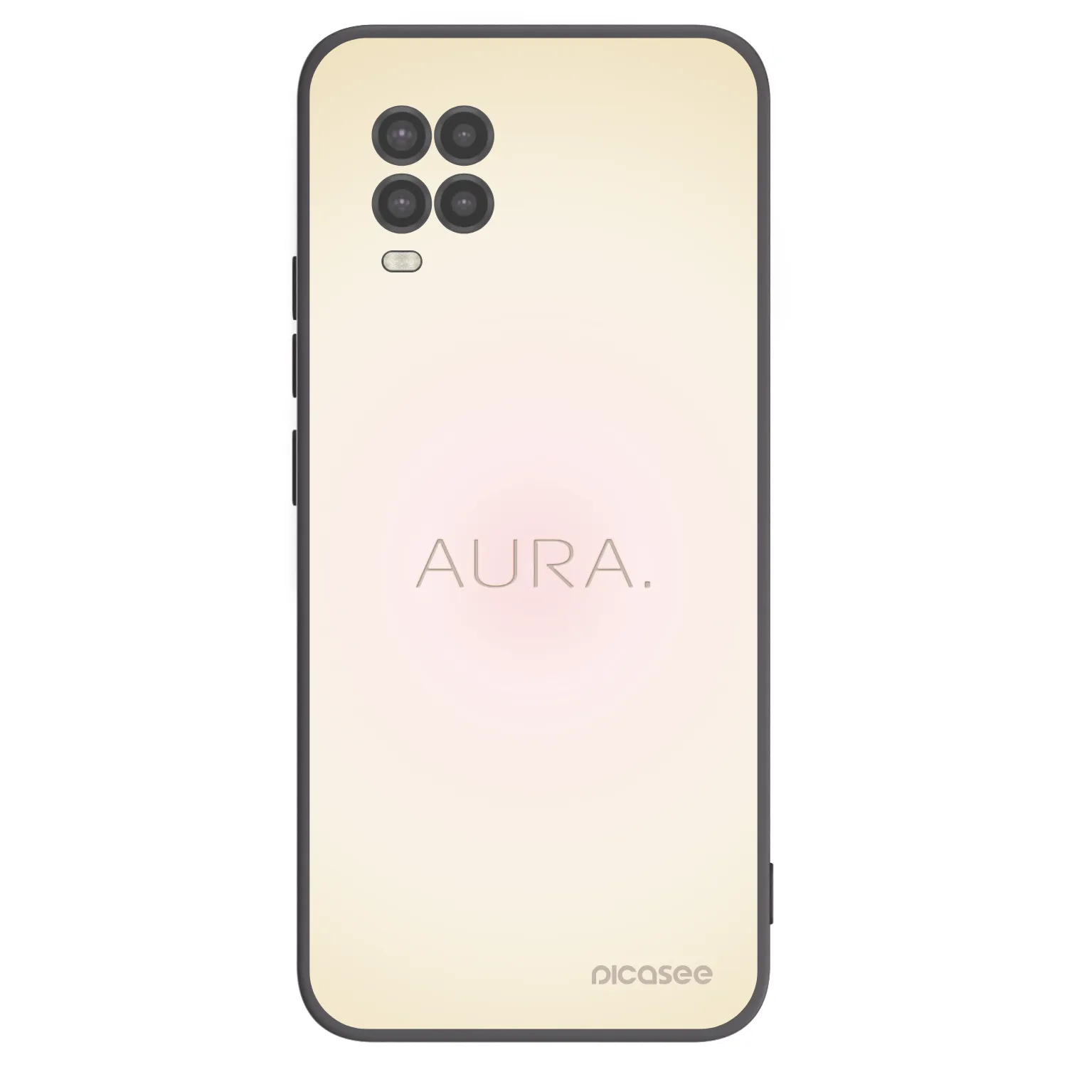 Picasee silikonový černý obal pro Xiaomi Mi 10 Lite - Aura