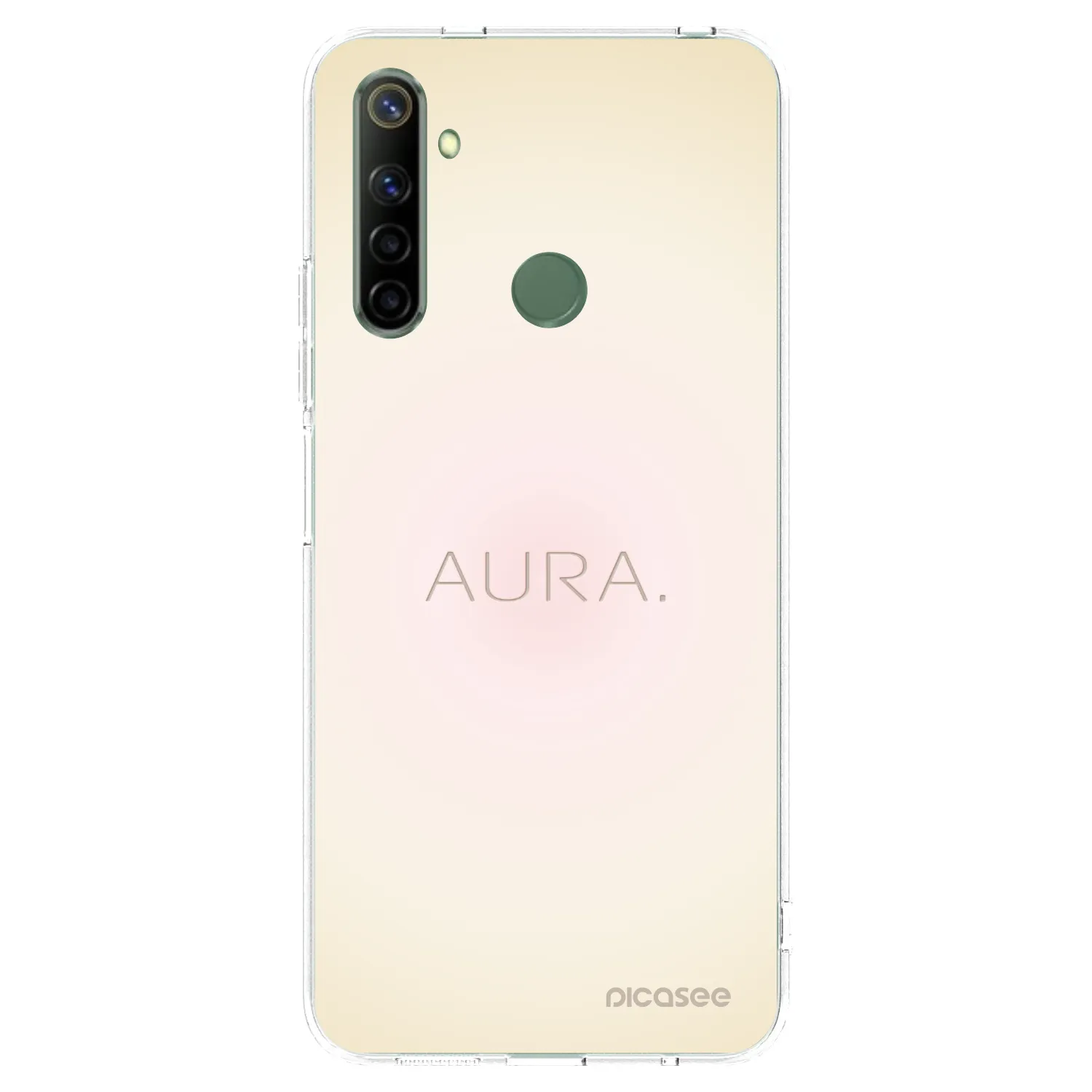Picasee silikonový průhledný obal pro Realme 6i - Aura