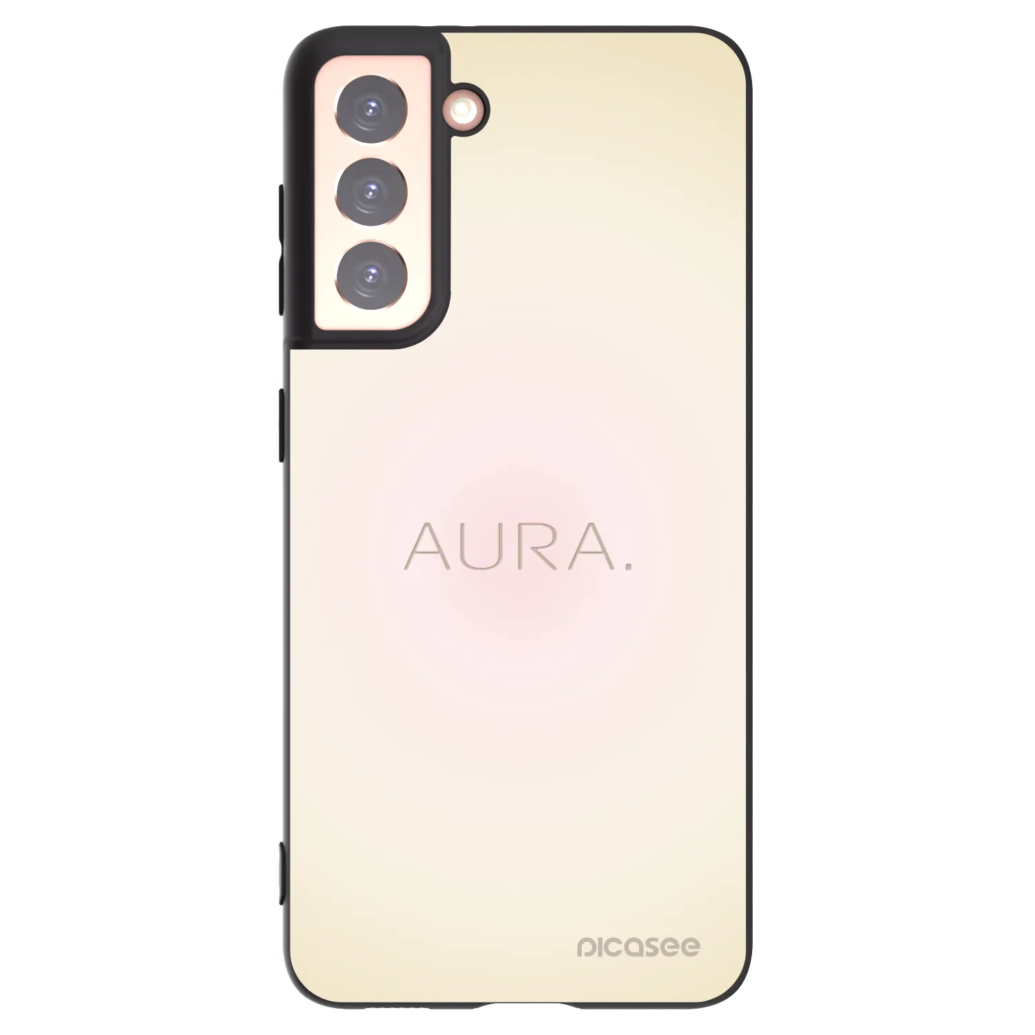 Picasee silikonový černý obal pro Samsung Galaxy S21 5G G991B - Aura