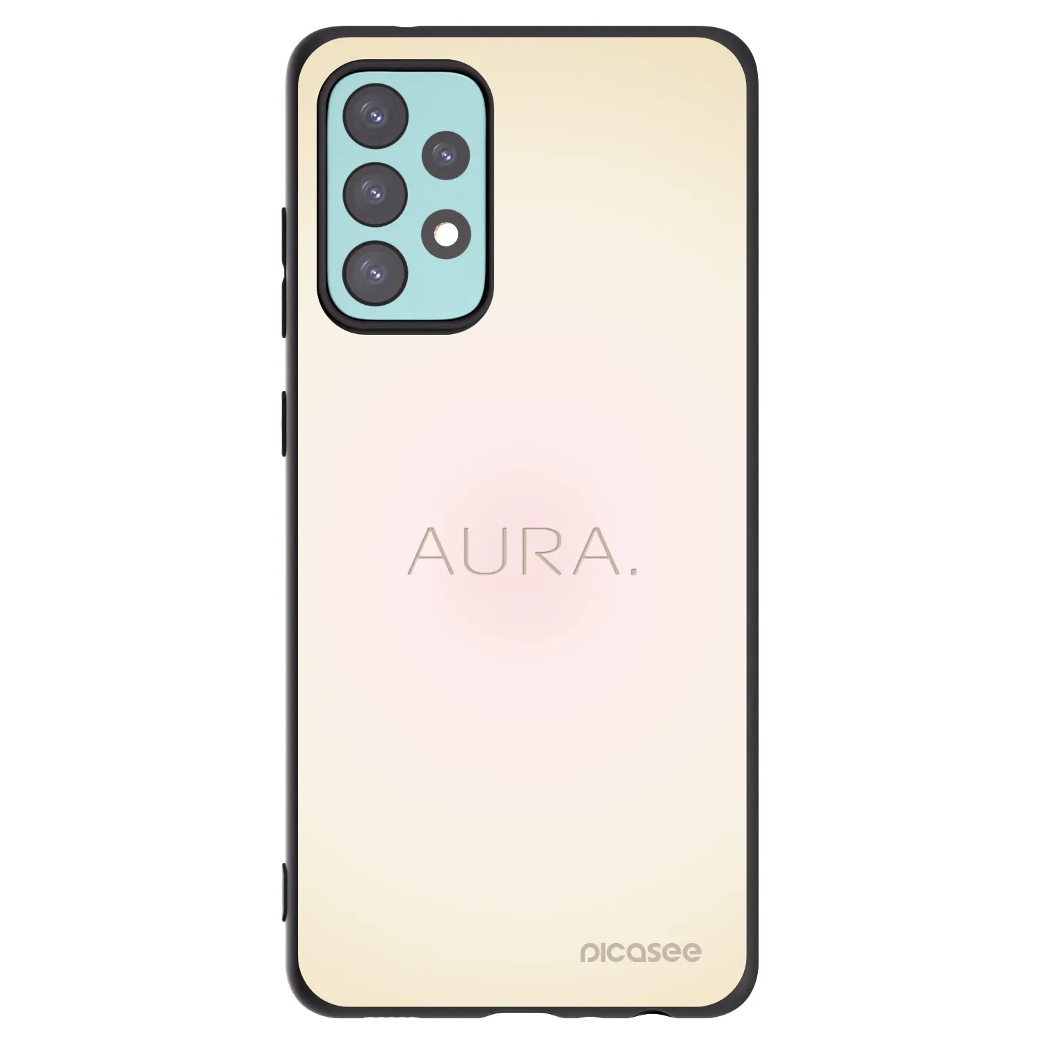 Picasee silikonový černý obal pro Samsung Galaxy A72 A725F - Aura