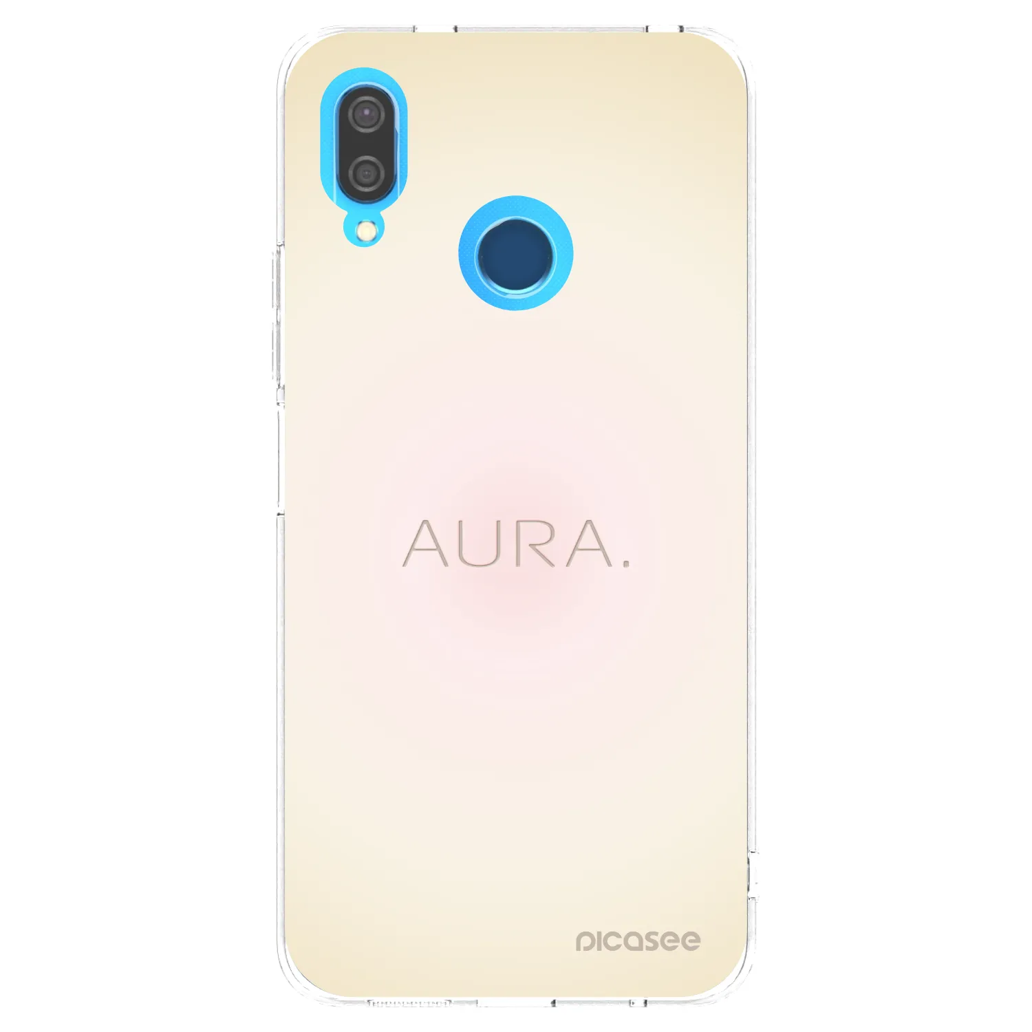 Picasee silikonový průhledný obal pro Huawei P20 Lite - Aura