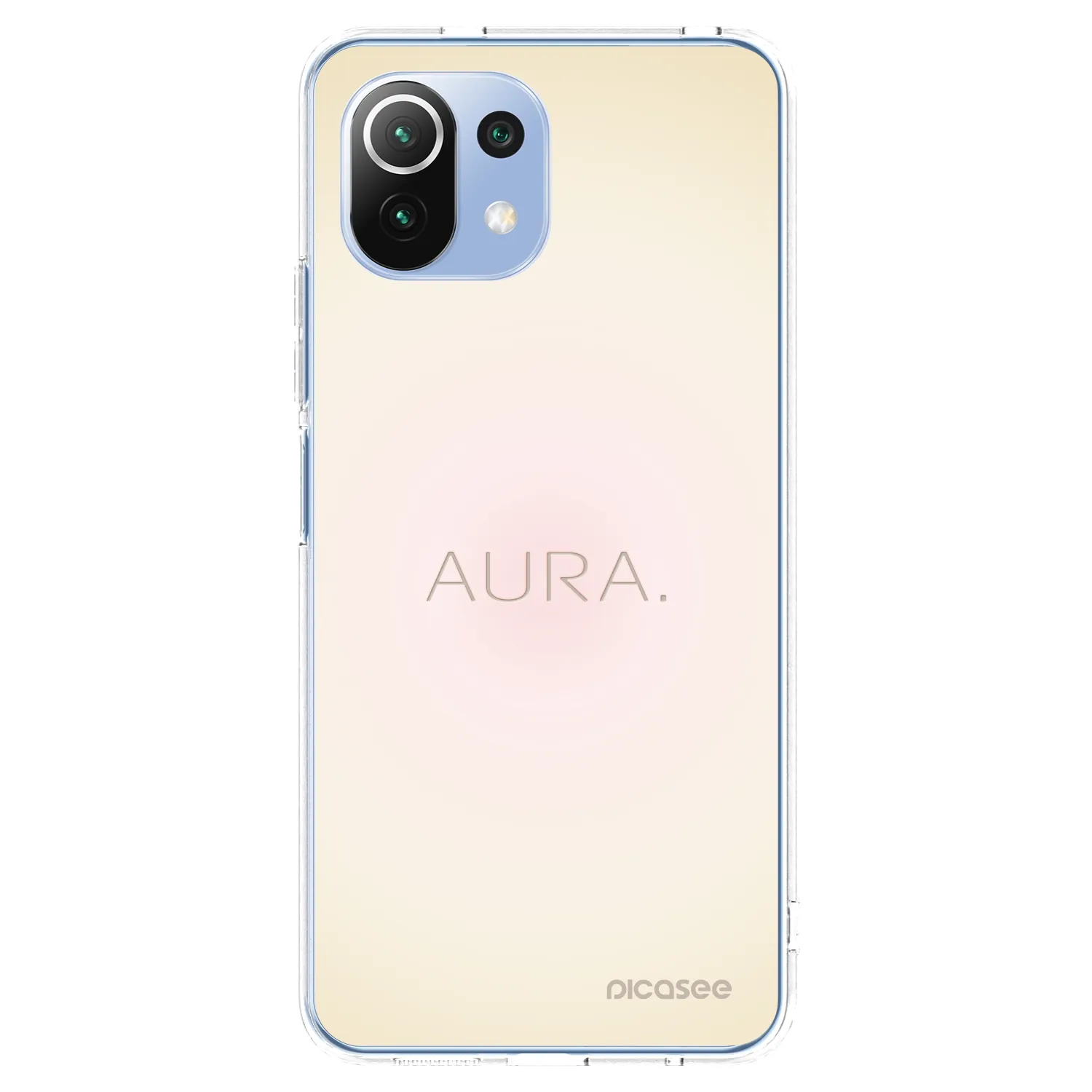Picasee silikonový průhledný obal pro Xiaomi Mi 11 Lite - Aura